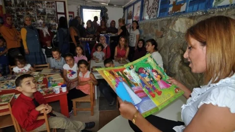 Bodrum'da Çocuklar İçin Kütüphane Açıldı