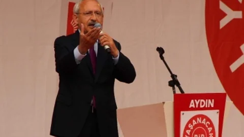 Kemal Kılıçdaroğlu Aydın'da Konuştu