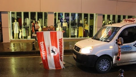 Samsunspor'un Galibiyet Kutlaması