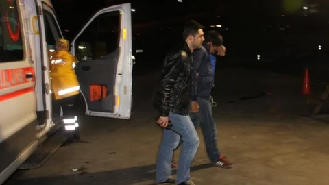 Çakmak Gazı Nedeniyle Hastaneye Kaldırıldı