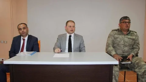 Hasköy'de Seçim Güvenliği Toplantısı Yapıldı