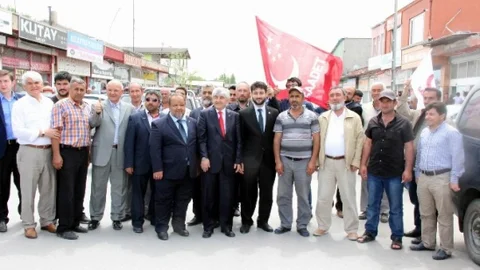 Kayseri'de Milli İttifak Esnafı Ziyaret Etti