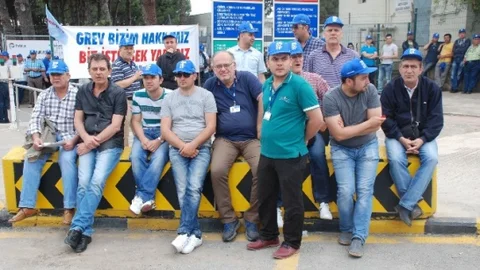 Petkim'de İş Bırakma Eylemi Başladı