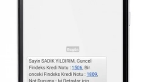Turkcell Kredi Notunu SMS ile Öğrenin