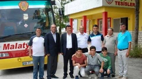 Veli Ağbaba Malatyaspor'u Ziyaret Etti
