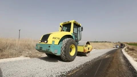 Gaziantep'te Köy Yolları Asfaltlanıyor