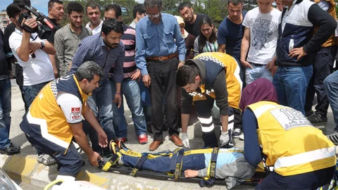 Tekirdağ'da Trafik Kazası Yaşandı