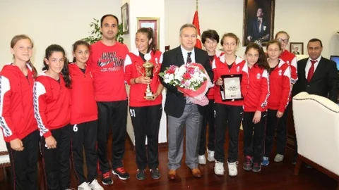 Düzce'de Kız Basketbol Takımıyla Buluşma