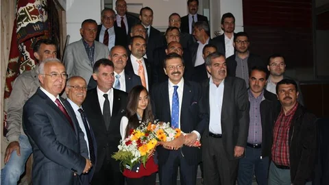 Kayseri'de Ticaret Odası Ziyareti