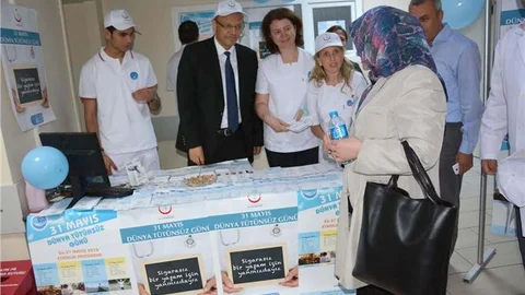 Bursa'da Tütünsüzlük Günü Etkinliği