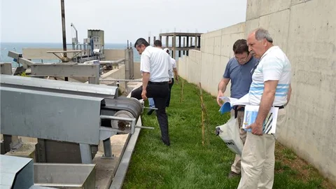Denizciler Atıksu Arıtma Tesisi Açıldı