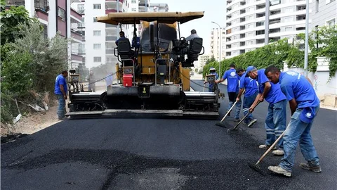 Seyhan'da Yüzde Yüz Asfaltlama Çalışması