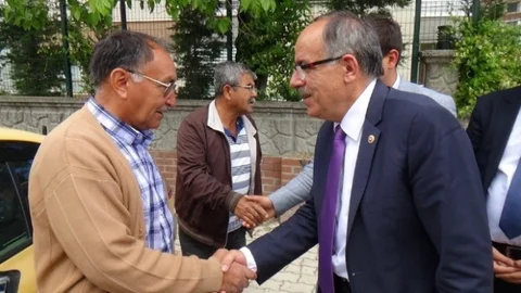 Konya'da MHP'li Kalaycı Esnafla Görüştü