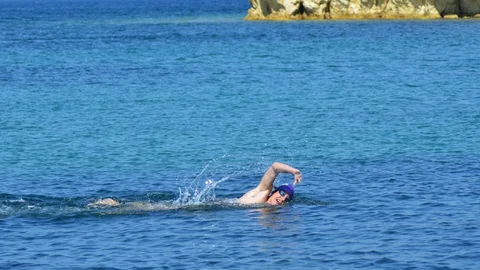 Foça'da Açık Su Yüzme Şampiyonası