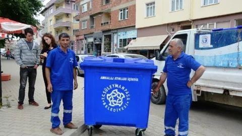 Süleymanpaşa'da Geri Dönüşüm Adımı