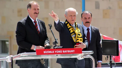 Bayburt'ta Bahçeli'nin Açıklamaları