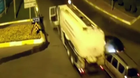 Bursa'da MOBESE Kameralarına Yansıyan Trafik Kazaları