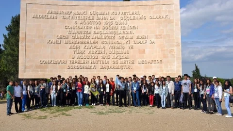 Çanakkale'de Duygu Dolu Anlar Yaşandı