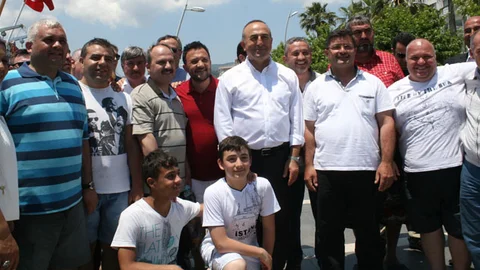 Marmaris'te Dışişleri Bakanı Ziyareti