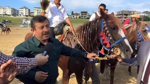 Darıca'da Geleneksel Cirit Şampiyonası