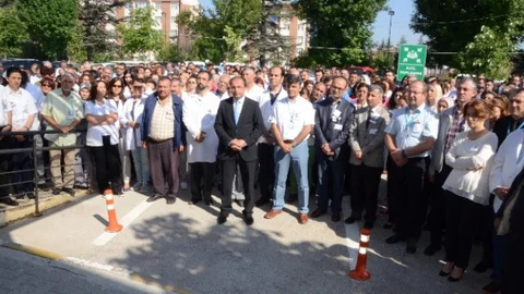 Eskişehir'de Sağlık Çalışanları Bir Araya Geldi