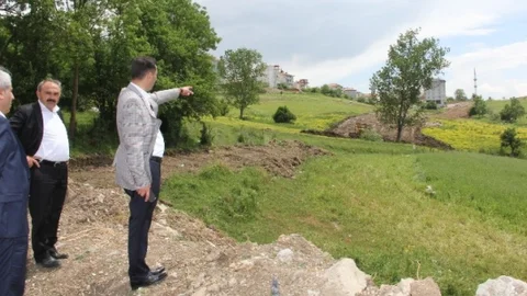 Kavak'ta Yeni Cadde Yapımı Başladı