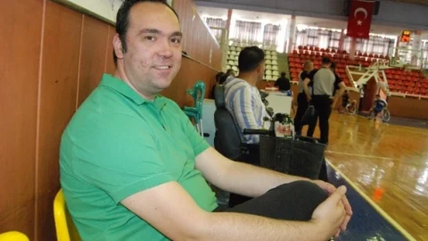Gaziantep'te Engelli Basketbol Maçı