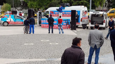 Uşak'ta Bağımsız Miting Yapıldı