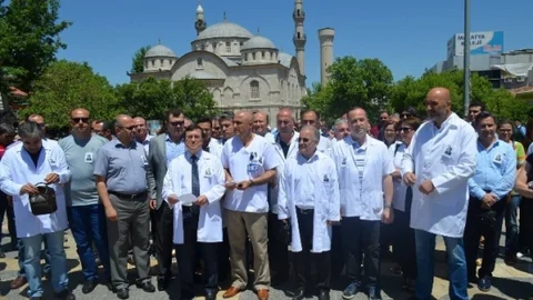 Malatya'dan Doktora Saygı Yürüyüşü