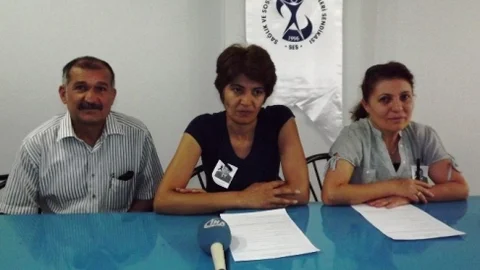 Samsun'da Doktor Cinayeti Protesto Edildi