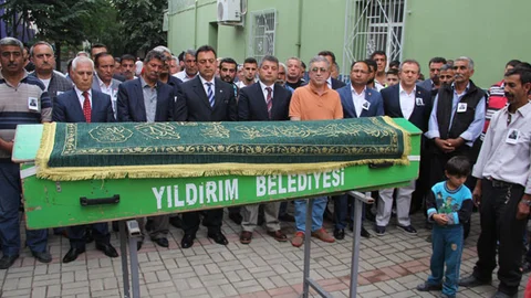 Bursa'da Roman Derneği Başkanı Uğurlandı