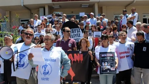 Çanakkale'de Doktor İçin Yürüyüş Düzenlendi