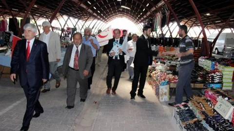 Milli İttifak Adayları Kayseri'de Esnaf Ziyareti Yaptı