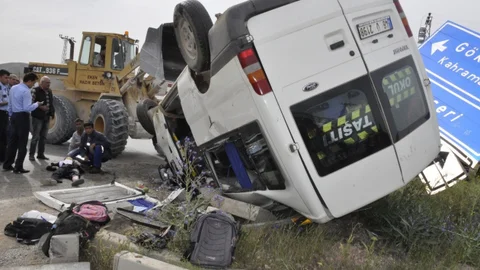 Kahramanmaraş'ta Öğrenci Servisi Kazası