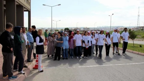 Erciyes'te Süt Koşusu Düzenlendi