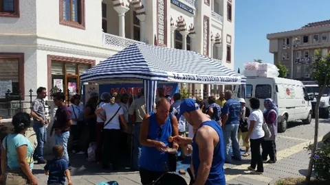 Aydın'da Lokma ve Pilav İkramı