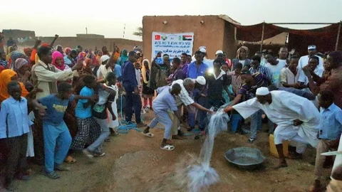 Sudan Umdurman'da Su Kuyusu Açıldı
