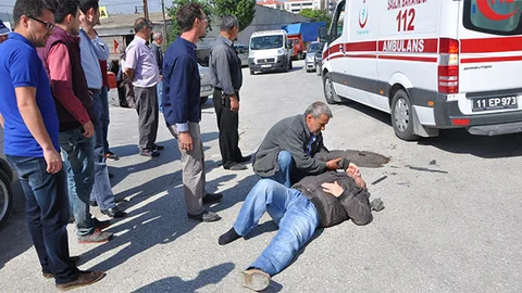 Bozüyük'te Trafik Kazası Meydana Geldi