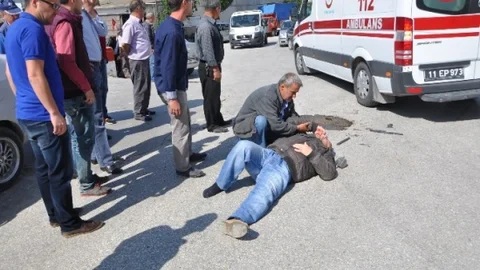 Bozüyük'te Motosiklet Kazası