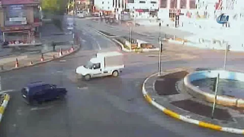 Erzincan'da Dikkatsiz Sürücüler Görüntülendi