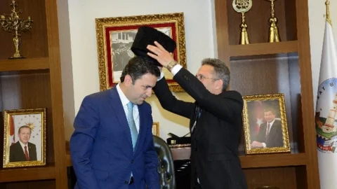 Tokat'ta Eroğlu'na Fahri Unvanı Verildi