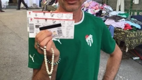 Bursa'da Bursaspor Final Hazırlığı