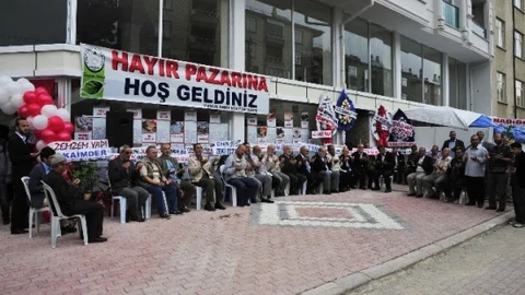 Karaman'da Hayır Pazarı Açıldı