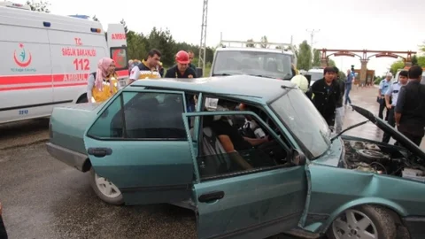 Konya Seydişehir'de Trafik Kazası