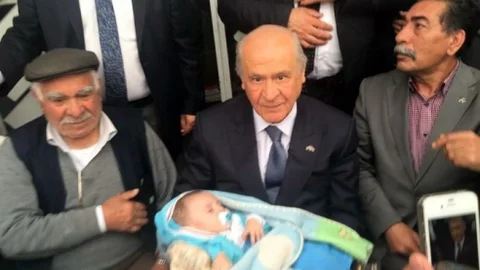 Bahçeli, Adıyaman'ın Gölbaşı ilçesini ziyaret etti.