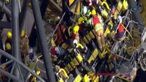 Alton Towers'da roller coaster kazası