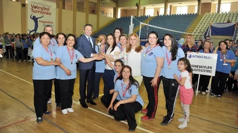 Altındağ'da Voleybol Turnuvası sona erdi