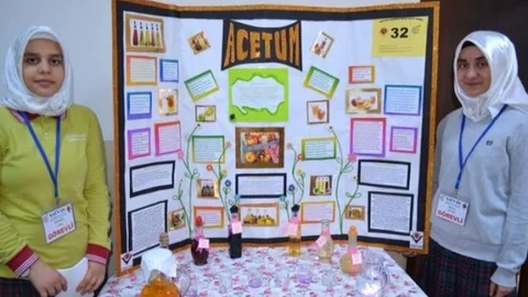 Adıyaman'da İmam Hatip Lisesi ilk TÜBİTAK Projesini sergiledi