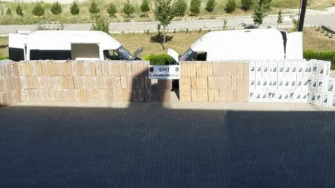 Siirt'te 126 bin 500 paket gümrük kaçağı sigara ele geçirildi