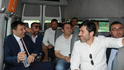 Samsun'da Kurt'a Destek Yağmuru